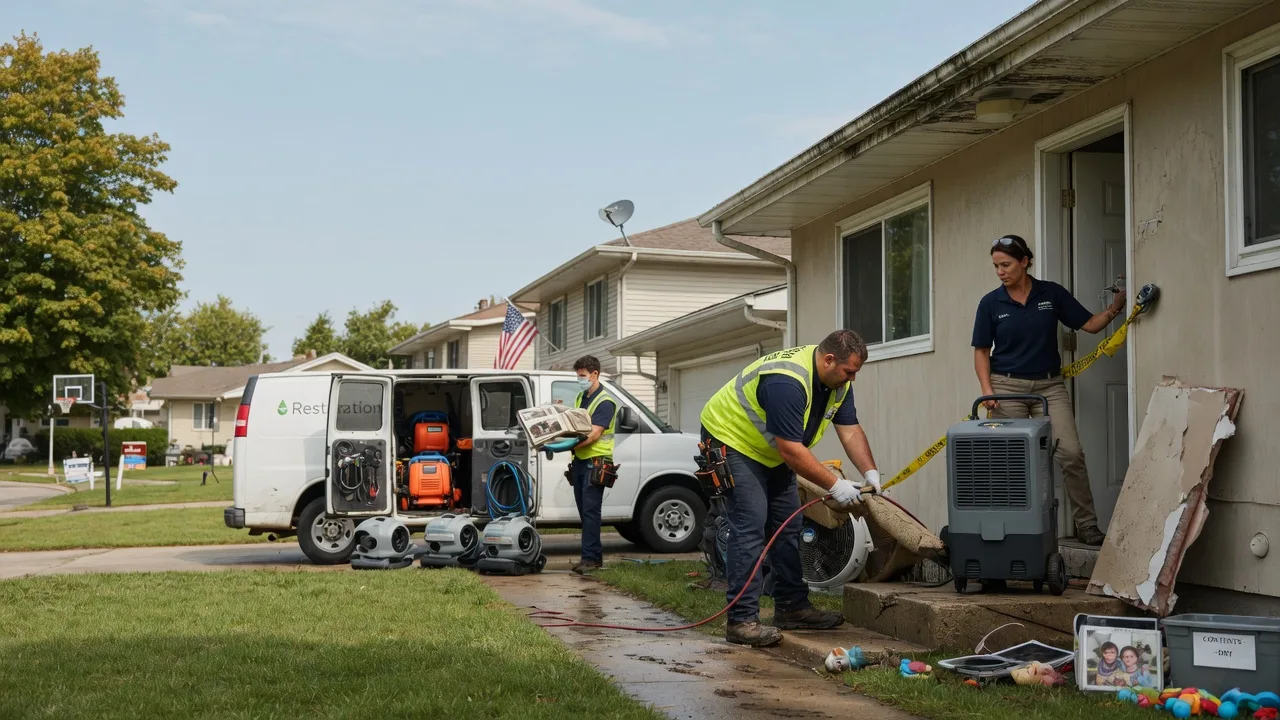 Water Damage Restoration in Canehill, AR near me